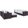 Convene 7 Piece Outdoor Patio Sectional Set / EEI-2200