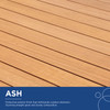 Breton Outdoor Patio Ash Wood Armchair / EEI-3713