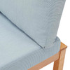 Freeport Karri Wood Sectional Sofa Outdoor Patio Corner Chair / EEI-3694