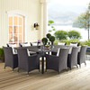 Convene 90" Outdoor Patio Dining Table / EEI-1922
