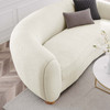 Abundant Boucle Upholstered Fabric Sofa / EEI-6024