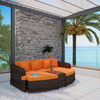 Monterey 4 Piece Outdoor Patio Sofa Set / EEI-992