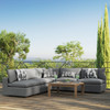 Commix 5-Piece Outdoor Patio Sectional Sofa / EEI-5587