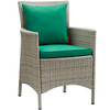 Conduit Outdoor Patio Wicker Rattan Dining Armchair / EEI-2802