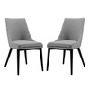 Viscount Dining Side Chair Fabric Set of 2 / EEI-2745