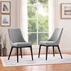 Viscount Fabric Dining Side Chair Set of 2 / EEI-2745