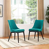 Viscount Fabric Dining Side Chair Set of 2 / EEI-2745