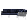 Stance Outdoor Patio Aluminum Large Sectional Sofa / EEI-5753