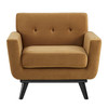 Engage Performance Velvet Armchair / EEI-5598