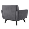 Engage Performance Velvet Armchair / EEI-5598