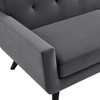 Engage Performance Velvet Armchair / EEI-5598