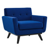 Engage Performance Velvet Armchair / EEI-5598