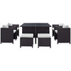 Inverse 9 Piece Outdoor Patio Dining Set / EEI-726