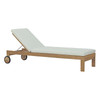 Upland Outdoor Patio Teak Chaise / EEI-2711