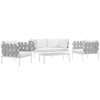 Harmony 5Piece Outdoor Patio Aluminum Sectional Sofa Set / EEI-2623