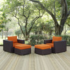 Convene 4 Piece Outdoor Patio Sectional Set / EEI-2202