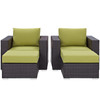 Convene 4 Piece Outdoor Patio Sectional Set / EEI-2202