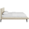 Julia Queen Biscuit Tufted Upholstered Fabric Platform Bed / MOD-6007