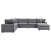 Commix 7-Piece Sunbrella® Outdoor Patio Sectional Sofa / EEI-5592