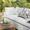Commix Overstuffed Outdoor Patio Sofa / EEI-5578