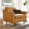 Impart Genuine Leather Armchair / EEI-5555