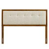 Draper Tufted Fabric and Wood Twin Headboard / MOD-6224