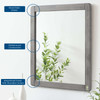 Georgia Wood Mirror / MOD-6243