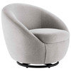 Buttercup Upholstered Fabric Swivel Chair / EEI-5006