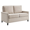 Ashton Upholstered Fabric Loveseat / EEI-4985