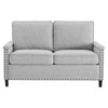 Ashton Upholstered Fabric Loveseat / EEI-4985