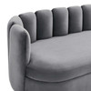 Victoria Channel Tufted Performance Velvet Sofa / EEI-5017