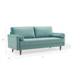 Valour Performance Velvet Sofa / EEI-3764