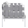 Harmony Sunbrella® Outdoor Patio Aluminum Armchair / EEI-4956