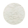 Lippa 36" Round Faux Marble Dining Table / EEI-3214