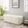 Amour 48" Tufted Button Entryway Performance Velvet Bench / EEI-3768