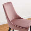 Viscount Performance Velvet Dining Chair / EEI-5009