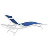 Glimpse Outdoor Patio Mesh Chaise Lounge Chair / EEI-3300