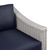 Conway Outdoor Patio Wicker Rattan Right-Arm Chair / EEI-4846