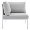 Harmony 6-Piece  Sunbrella® Outdoor Patio Aluminum Sectional Sofa Set / EEI-4928