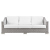 Conway Outdoor Patio Wicker Rattan Sofa / EEI-4842