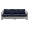 Conway Outdoor Patio Wicker Rattan Sofa / EEI-4842