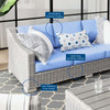 Conway Outdoor Patio Wicker Rattan Sofa / EEI-4842