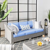 Conway Outdoor Patio Wicker Rattan Sofa / EEI-4842