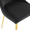 Viscount Modern Accent Performance Velvet Dining Chair / EEI-3416