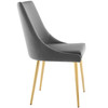 Viscount Modern Accent Performance Velvet Dining Chair / EEI-3416