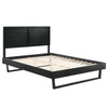 Marlee Twin Wood Platform Bed With Angular Frame / MOD-6627