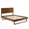 Marlee Twin Wood Platform Bed With Angular Frame / MOD-6627