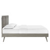 Marlee Full Wood Platform Bed With Splayed Legs / MOD-6628