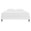 Harlow King Performance Velvet Platform Bed Frame / MOD-6271