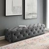 Amour 72" Tufted Button Entryway Performance Velvet Bench / EEI-3772